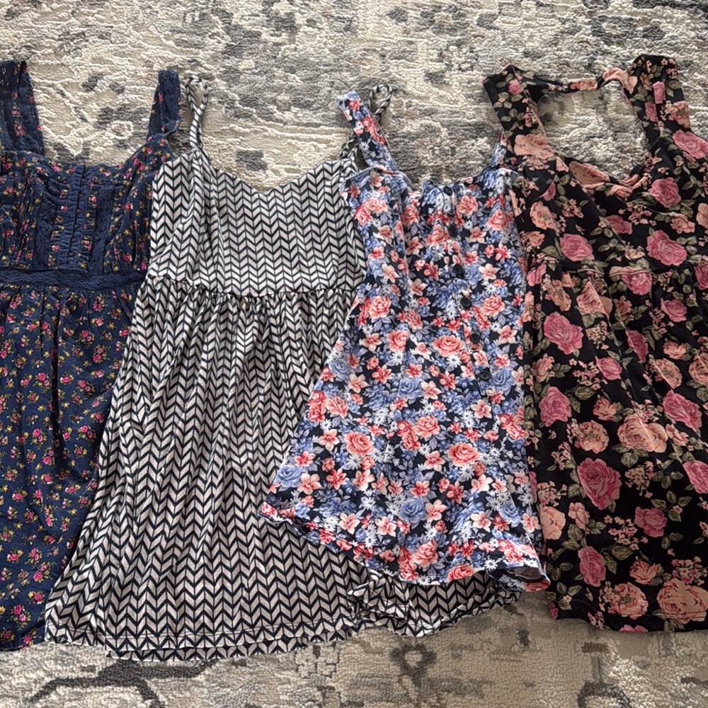 Floral and Patterned Summer Dresses and Romper